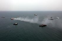 عملیات اطفای حریق توسط تیم‌های امدادی ایران و فدراتیو روسیه اجرا شد