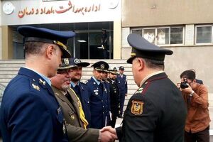 هیات پزشکی نظامی جمهوری آذربایجان از بیمارستان بعثت نهاجا بازدید 