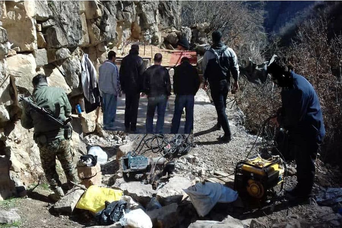 حفاری غیرمجاز در مازندران