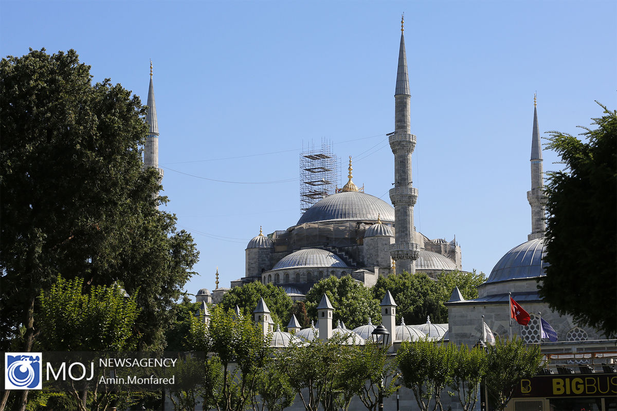 گشتی در مسجد ایاصوفیه استانبول