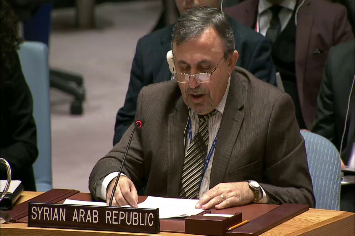 منذر منذر نماینده سوریه در سازمان ملل