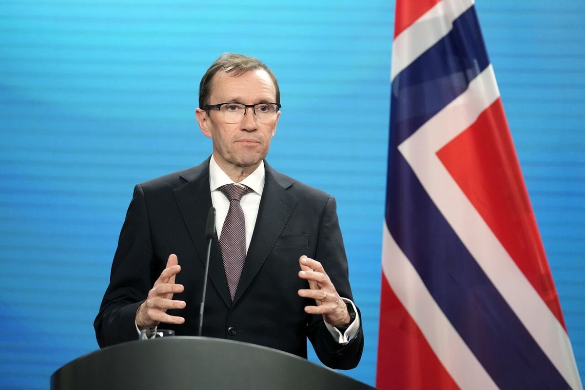 وزیر امور خارجه نروژ