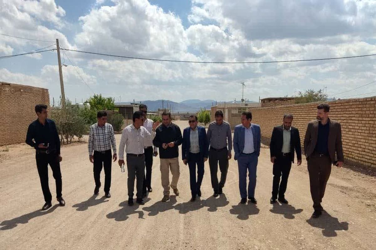 بازدید از روستاهای بختگان فارس 