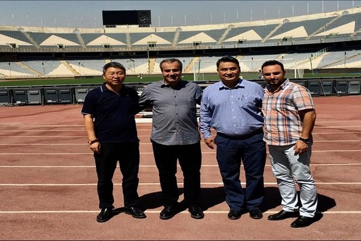 بازدید نمایندگان AFC از ورزشگاه آزادی