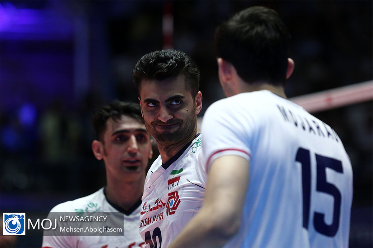 دیدار تیم های ملی والیبال ایران و پرتغال