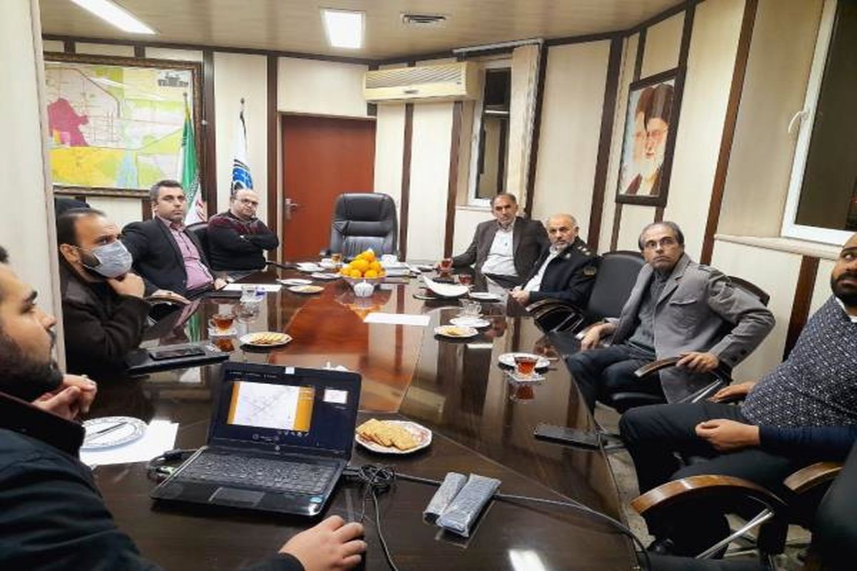 جلسه کمیته فنی شورای ترافیک ساری