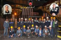 تعمیرات اساسی ایستگاه ریخته گری شماره ۶ بخش فولادسازی با موفقیت انجام شد