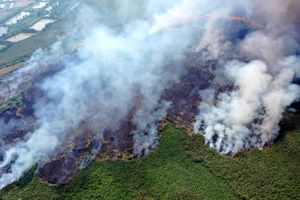 برای مهار آتش در بخش عراقی تالاب بین المللی هورالعظیم رایزنی صورت گرفت