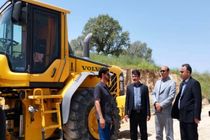 آغاز آسفالت روستای سلطان اباد شهرستان چوار 