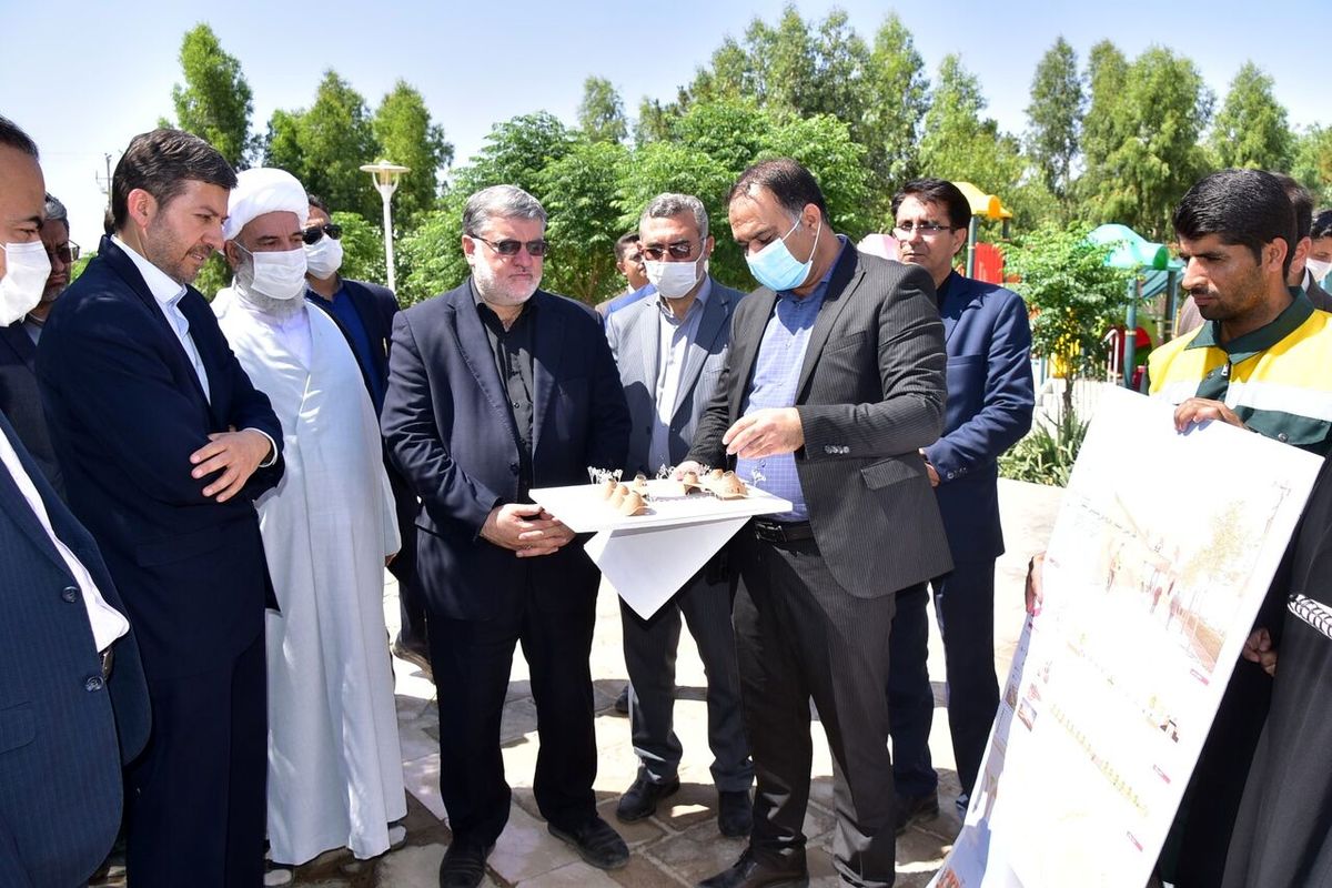 بازدید معاون عمرانی وزیر کشور از طرحهای عمرانی شهرستان فردوس خراسان جنوبی