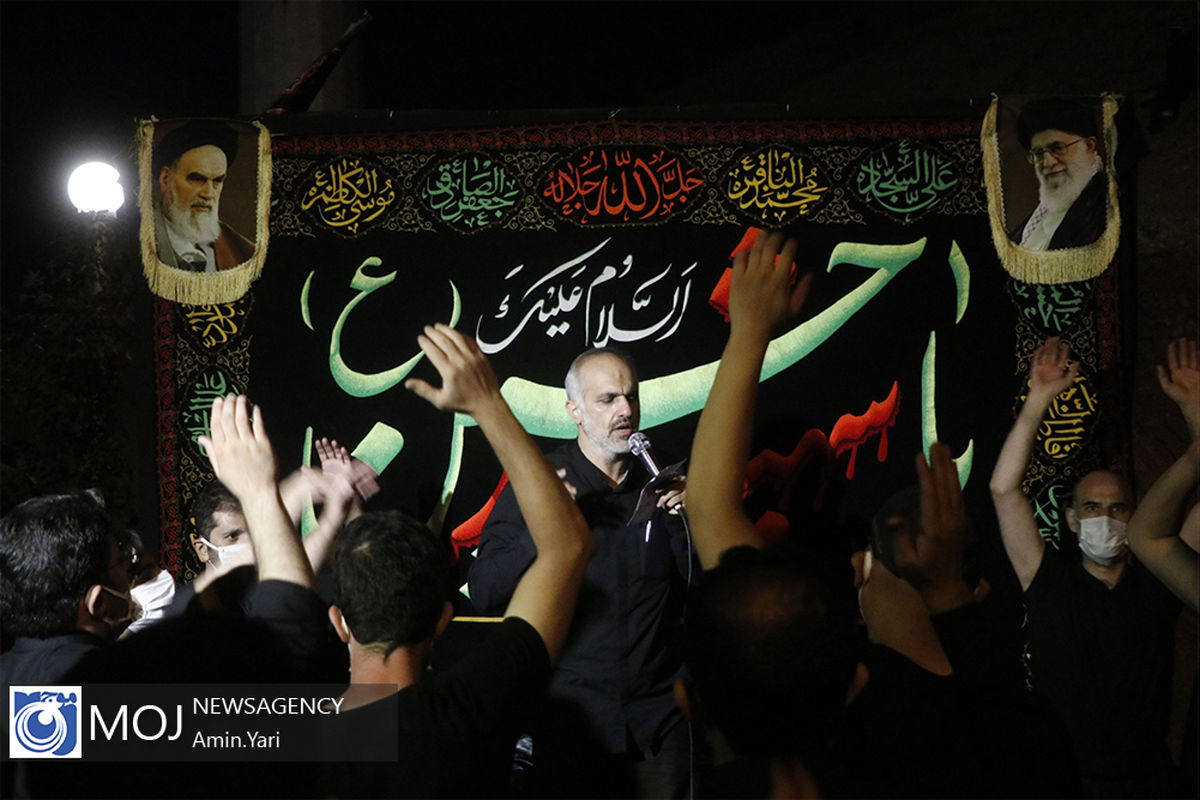 عزاداری شب عاشورای حسینی در کهف شهدا