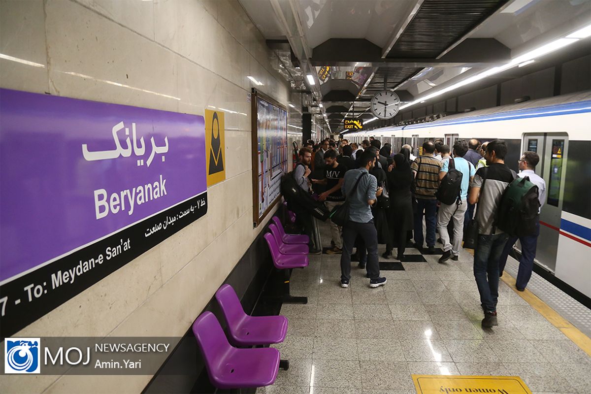 بازدید اصحاب رسانه از خط ۷ متروی تهران