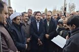 افتتاح یک مدرسه و بازدید از پیشرفت ساخت یک هنرستان