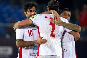 نتیجه دیدار فوتبال ساحلی ایران و اسپانیا/ سومین قهرمانی ایران در جام بین قاره ای