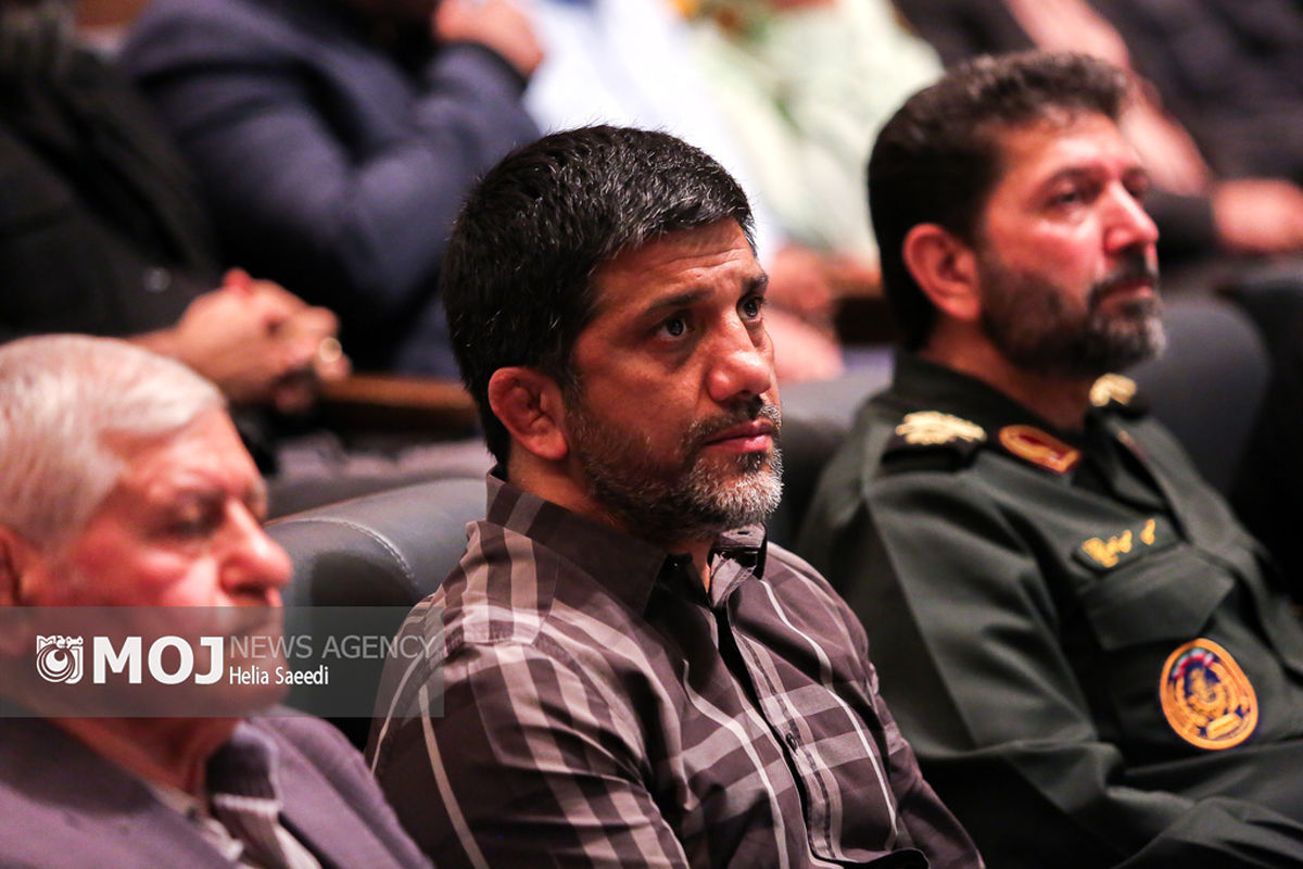 مراسم تجلیل از قهرمانان تیم ملی کشتی جمهوری اسلامی ایران