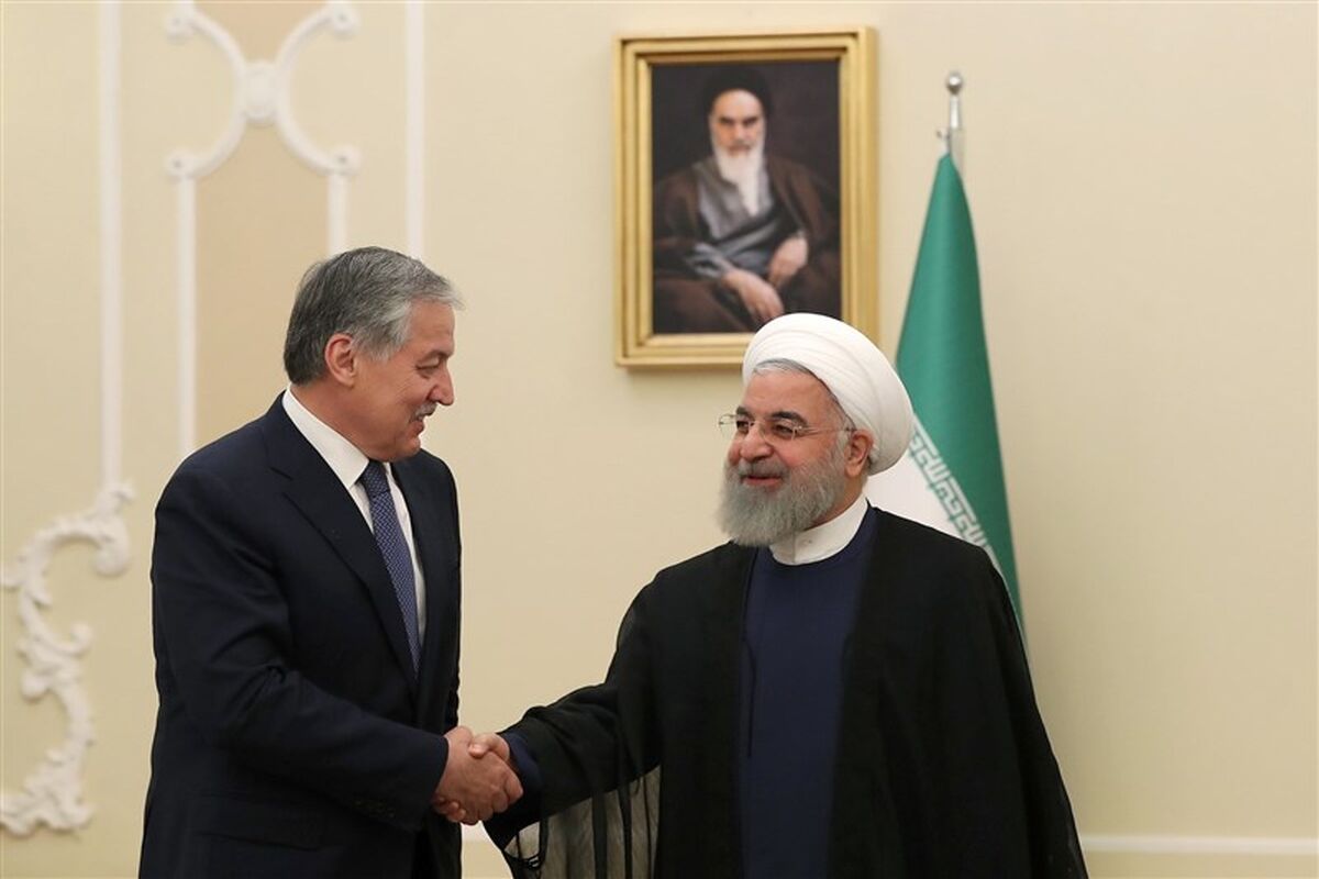دیدار روحانی با وزیر امور خارجه تاجیکستان