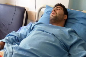 بوکسور سانحه دیده گیلانی از بیمارستان مرخص شد