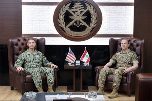 رایزنی فرمانده سنتکام با فرمانده ارتش لبنان درباره تحولات منطقه