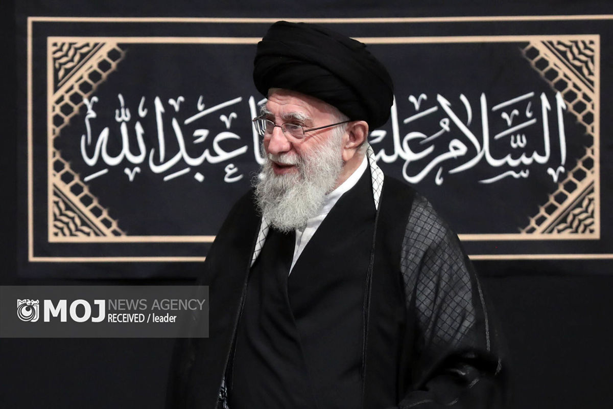 دومین شب مراسم عزاداری با حضور رهبر معظم انقلاب
