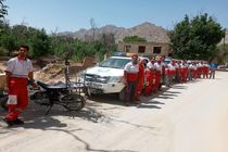 جنازه فرد گمشده در منشاد بعد از ۱۶ ساعت توسط نیروهای امدادی هلال احمر پیدا شد