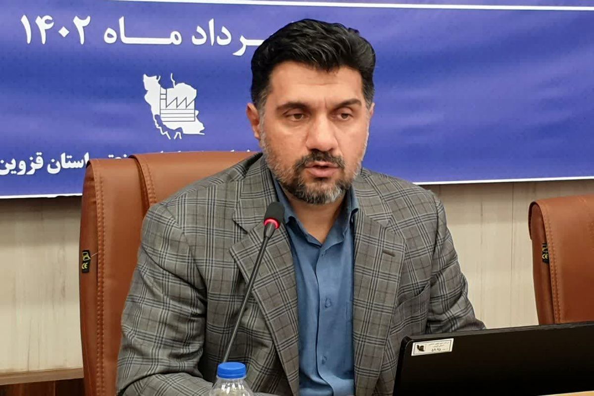 رضا صفاری مدیرعامل شرکت شهرک‌های صنعتی استان قزوین