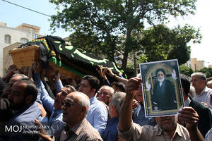 تشییع پیکر حجت الاسلام سید مهدی طباطبایی