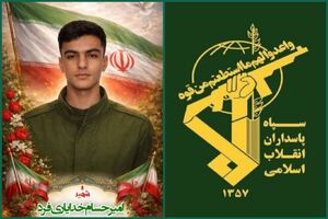 لحظه اعلام خبر شهادت بسیجی کوهدشتی، امیرحسام خدایی‌فر به خانواده‌اش + فیلم