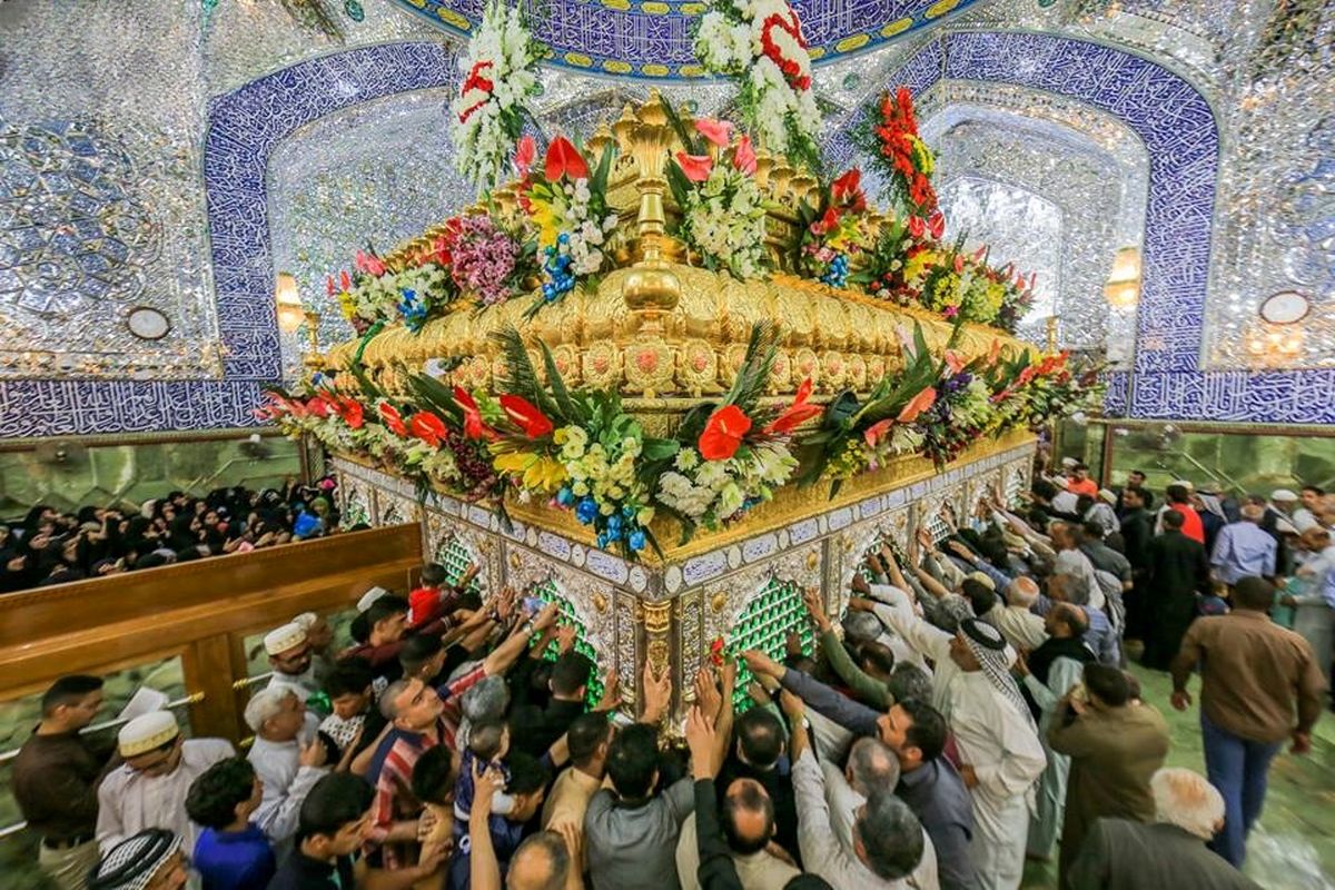 ضریح+امام+علی
