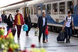 جابه جایی بیش از ۶ هزار و ۸۰۰ مسافر از طریق ناوگان ریلی استان اصفهان در پیک نوروزی
