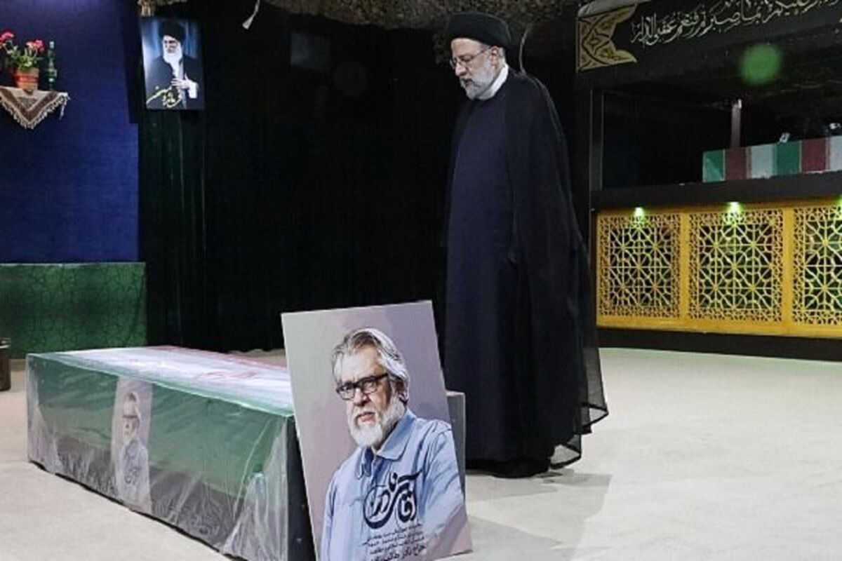 وداع رئیس جمهور با طالب زاده