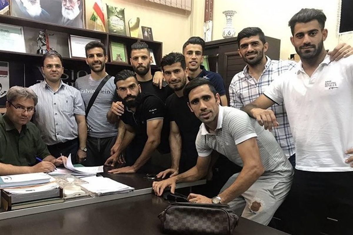 بازیکنان سایپا