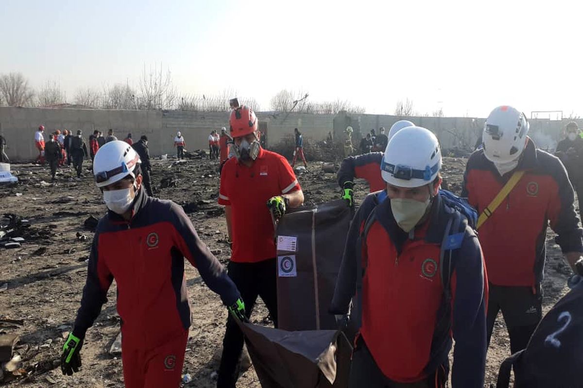 سقوط هواپیمای اوکراینی