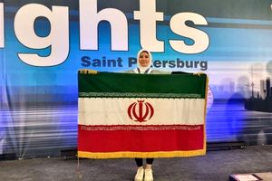 بانوی ملی‌پوش کتل‌بل ایران در کاپ جهانی روسیه سوم شد