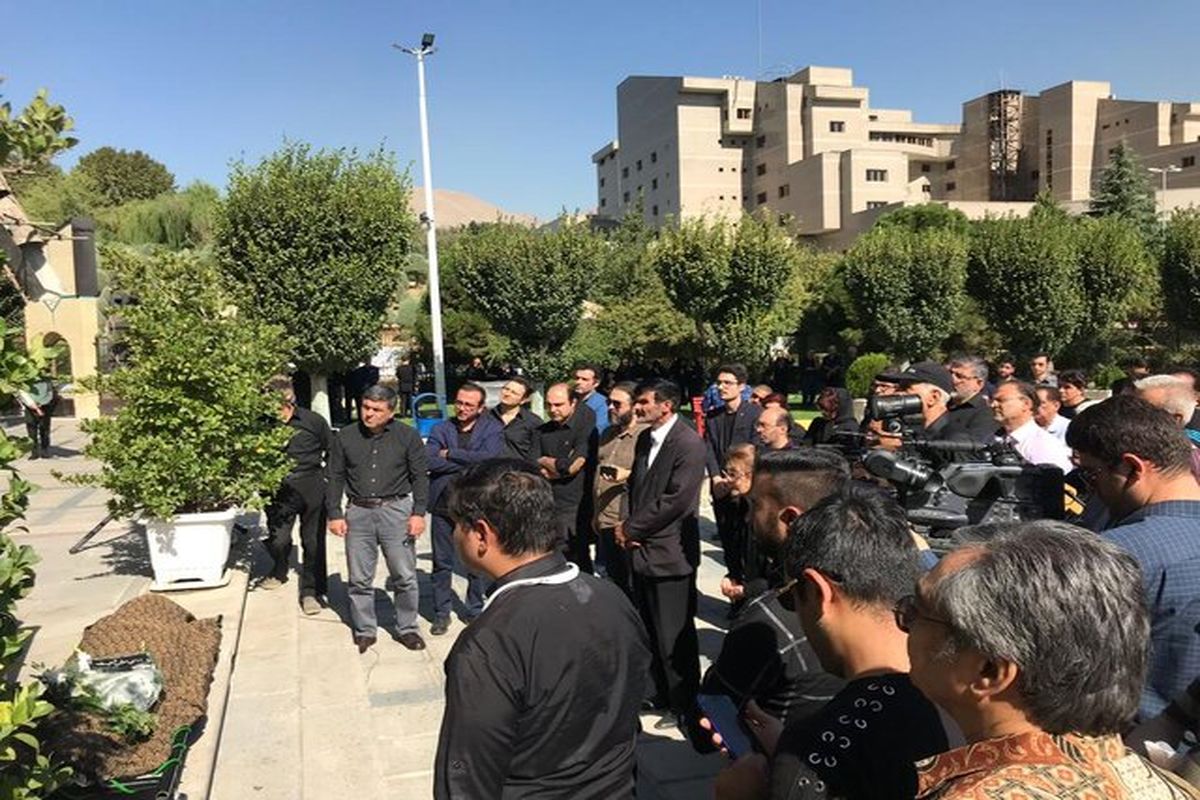 مراسم تشییع پیکر مهدی علیمحمدی