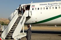 رییس جمهور وارد سنندج شد