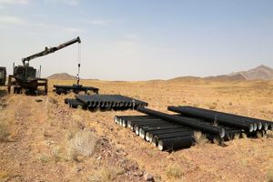 پایان فاز نخست عملیات آبرسانی به منطقه زرکان میمه در استان اصفهان