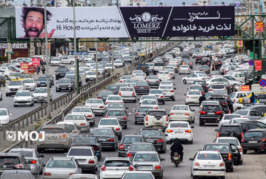 ورودی‌های پایتخت زیر بار ترافیک سنگین است