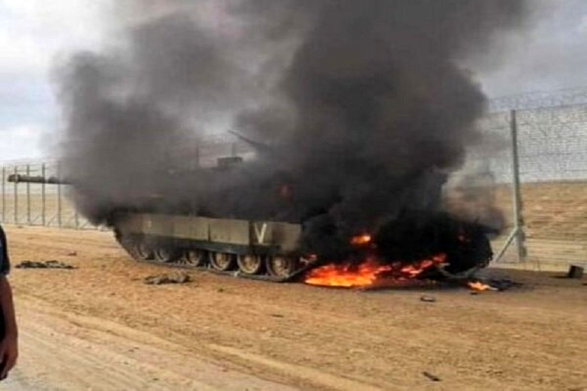 حمله زمینی جنگ تانک