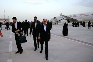  غلامرضا نوری قزلجه وارد کرمانشاه شد