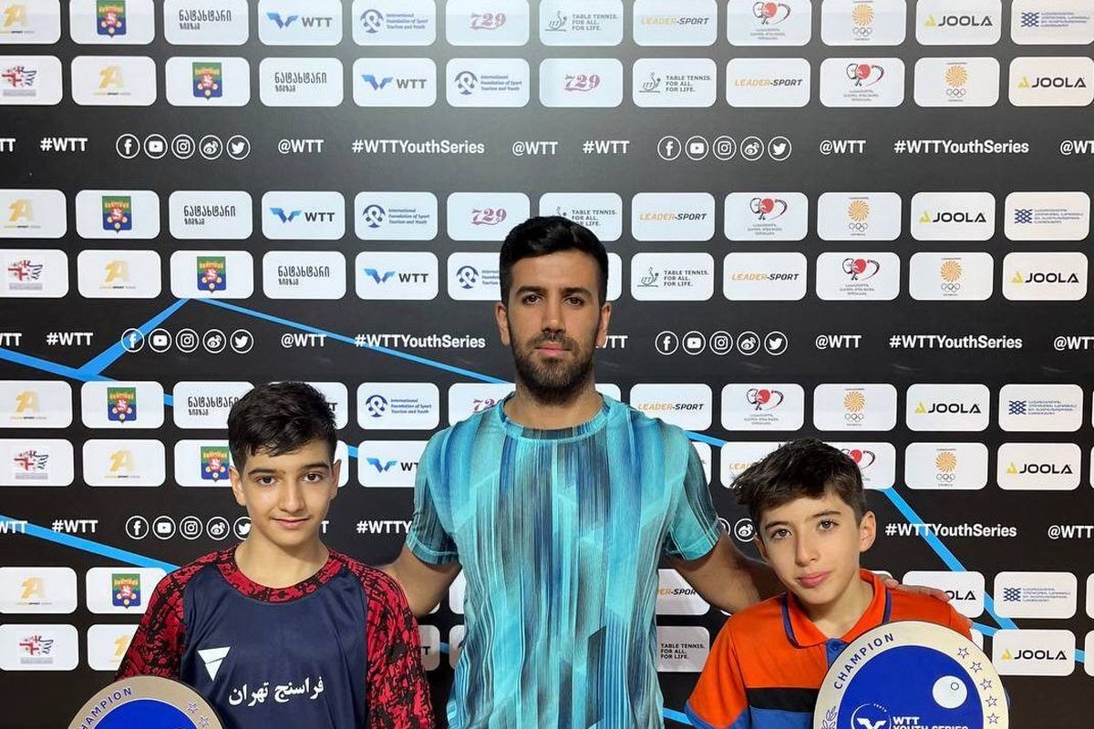 پینگ‌پنگ‌بازان ایرانی رنکینگ اول و دوم دنیا را تسخیر کردند