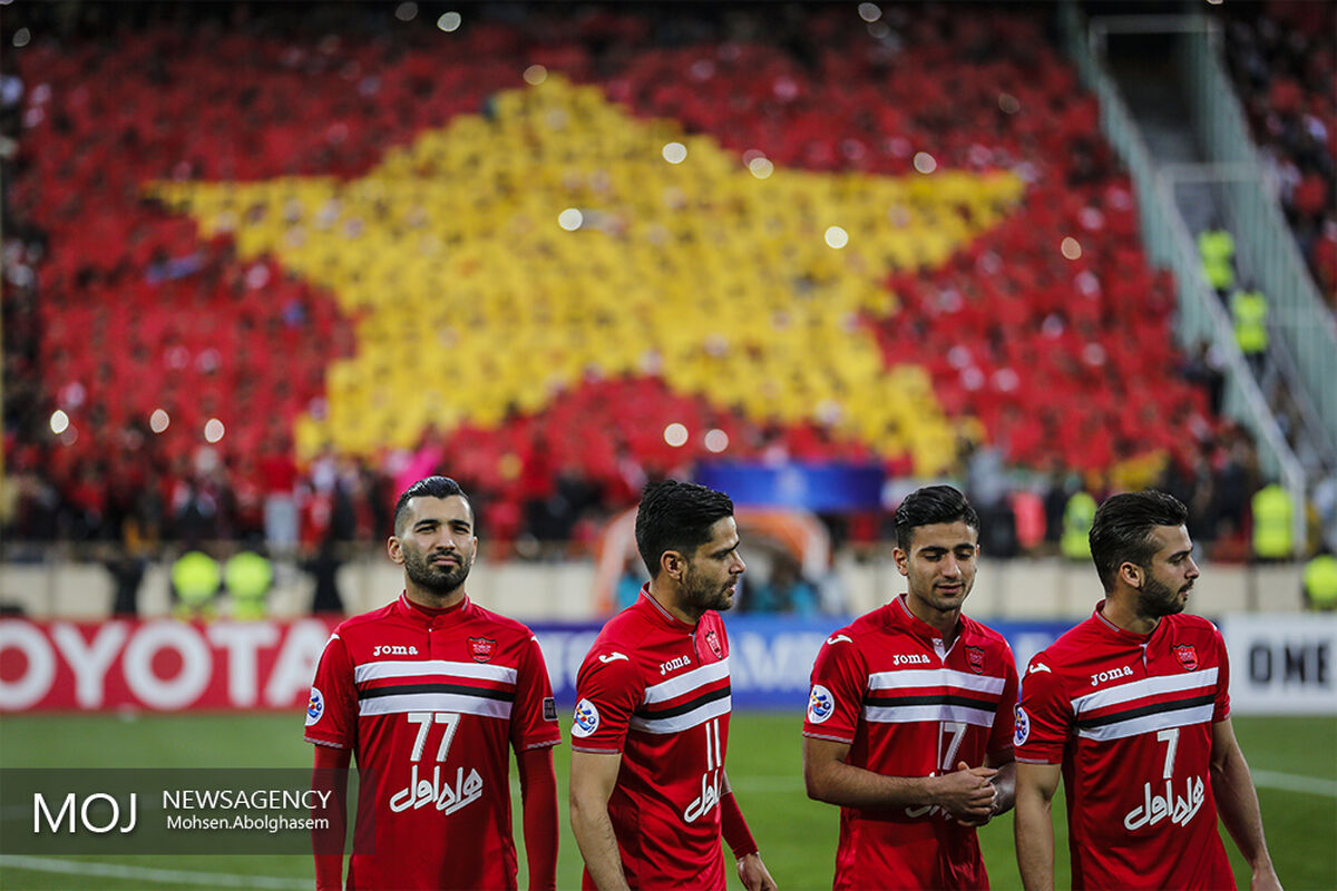 دیدار تیم های فوتبال پرسپولیس ایران و الریان قطر