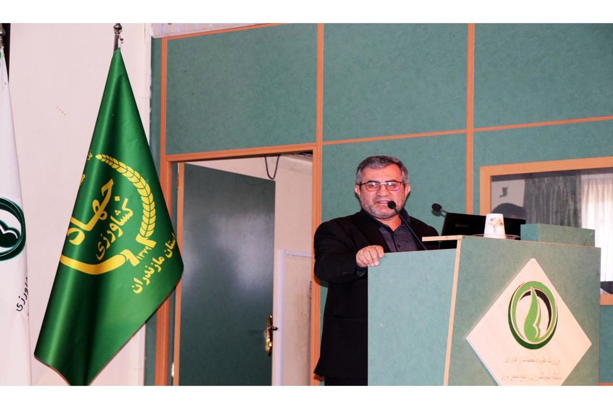 عنایتی رئیس جهاد کشاورزی مازندران