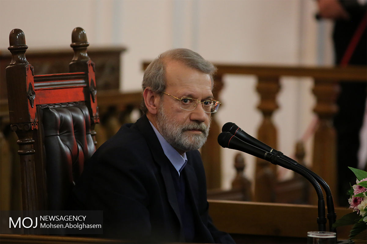نشست خبری علی لاریجانی رییس مجلس