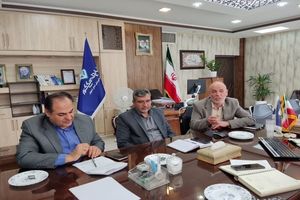 دیدار مدیرکل دفتر بهداشت و مدیریت بیماری های دامی سازمان دامپزشکی کشور با مدیر کل دامپزشکی استان اصفهان