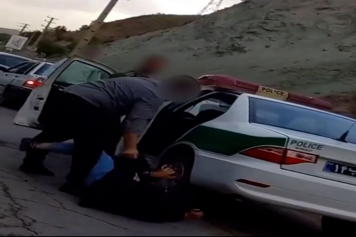دستگیری زنی در سد لتیان
