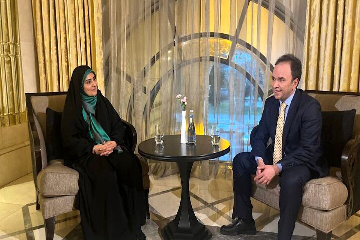 وزیر راه و شهرسازی ایران در باکو