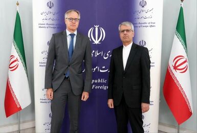 سفیر جدید آلمان در ایران با سخنگوی وزارت امور خارجه دیدار کرد