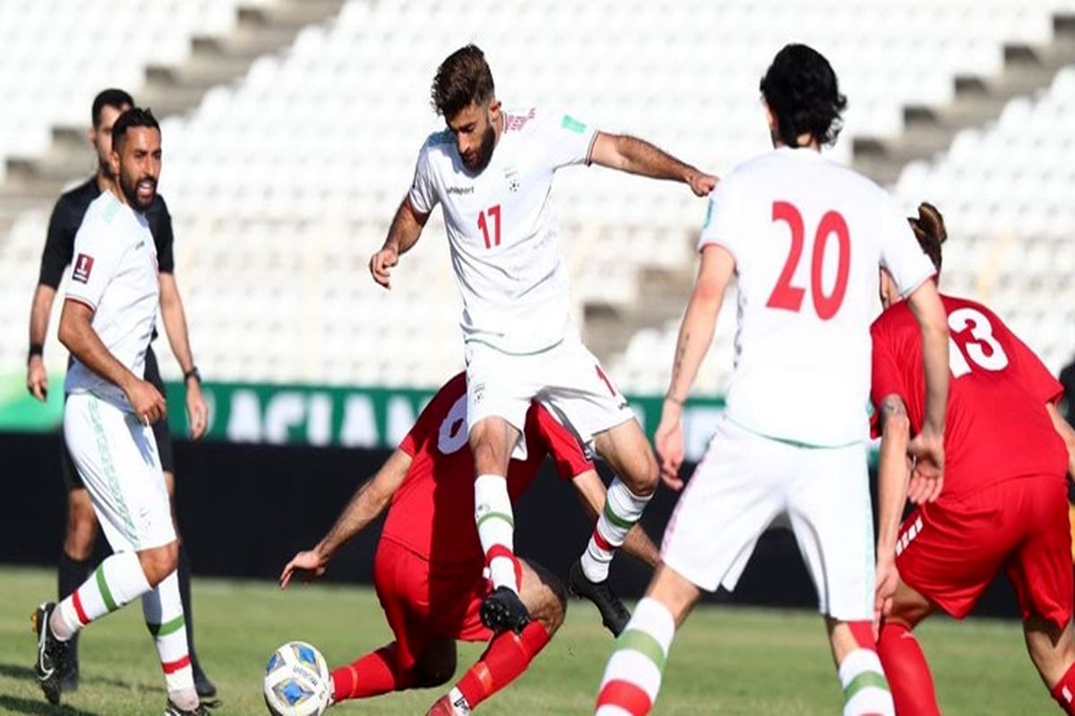 فوتبال ایران و لبنان
