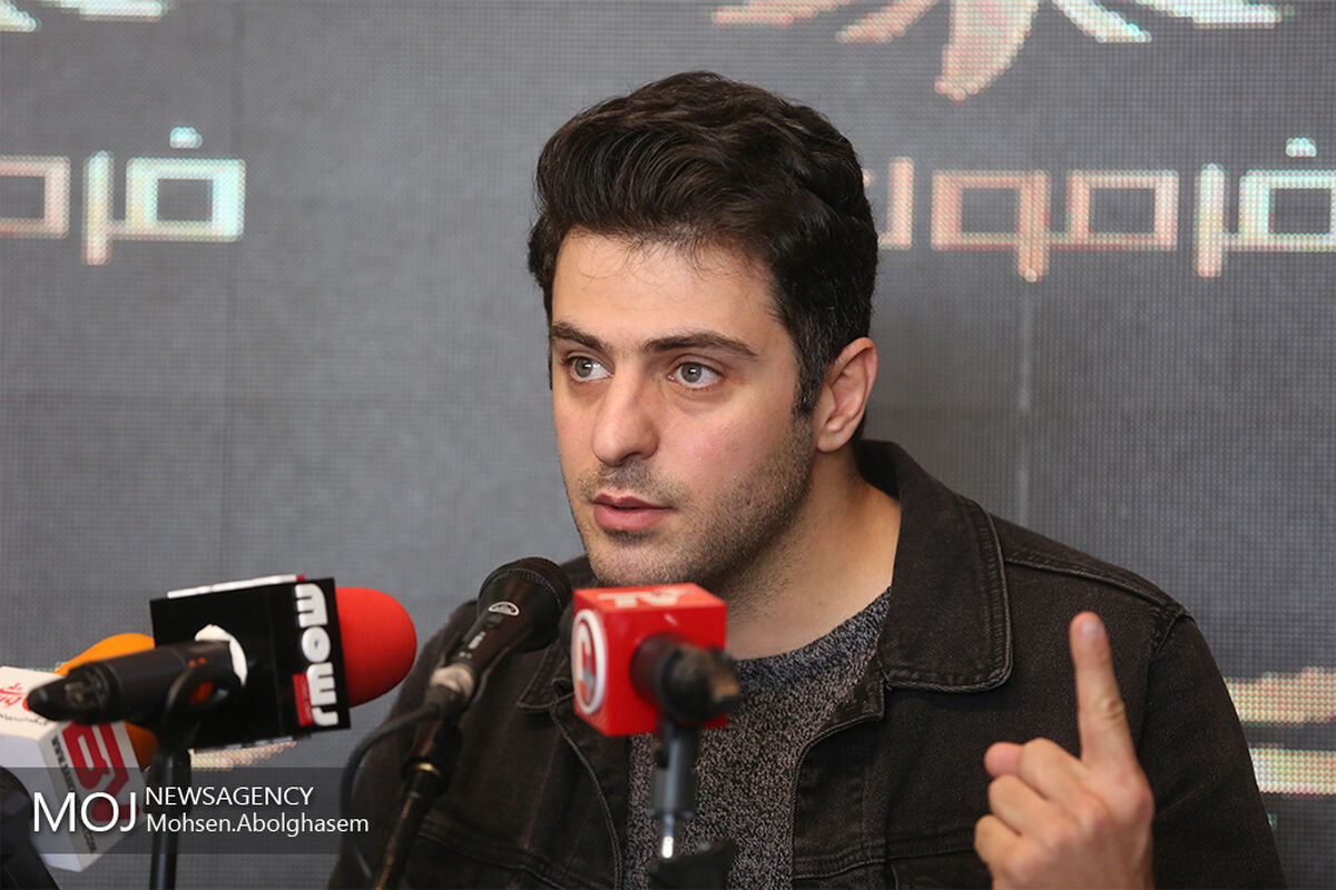 نشست خبری علی ضیا مجری برنامه «فرمول یک»