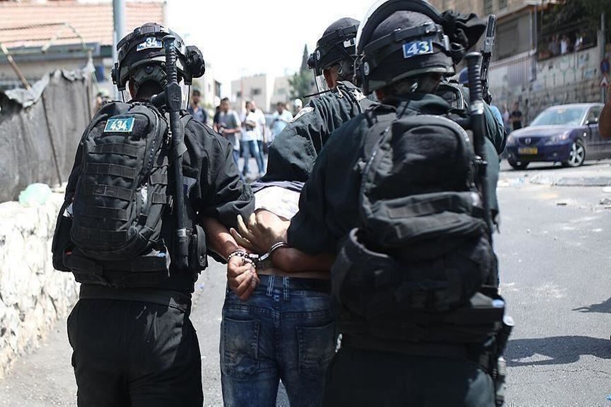 بازداشت فلسطینی ها توسط اسرائیل